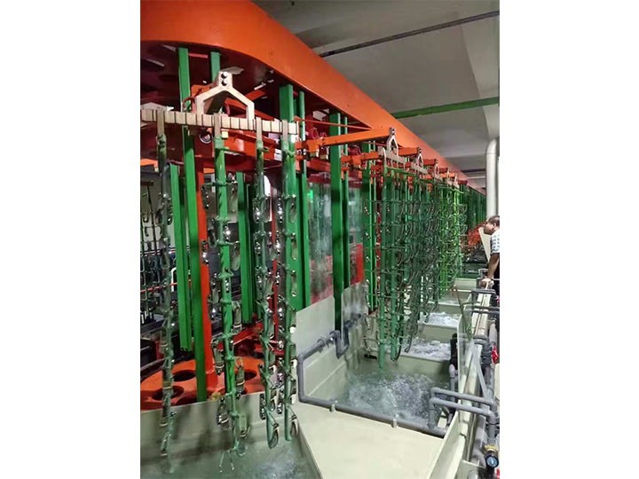 Automatic Vertical lifting ring electroplating machine