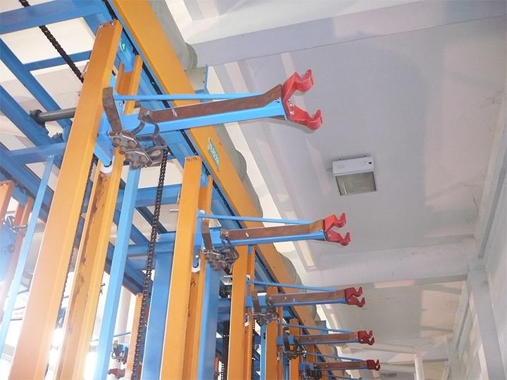 Automatic Vertical lifting ring electroplating machine